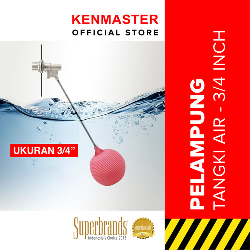 Kenmaster Pelampung Bak Air Kuningan 3/4 in