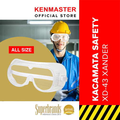 Xander Kacamata Safety / Kaca Mata Pelindung XD-43 - KACA023