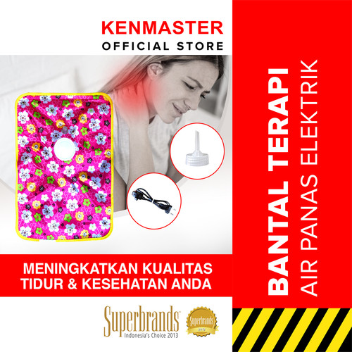 Bantal Terapi Air Panas / Electro Thermal Water Bag KM-221 / 5 Motif