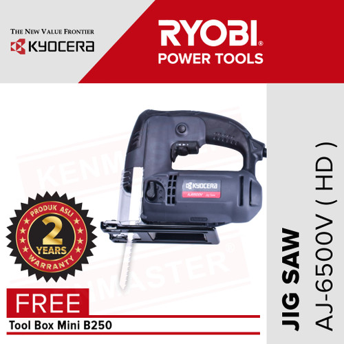 Kyocera Jig Saw AJ6500V / Mesin Gergaji (HD) FREE Tool Box+Face Shield