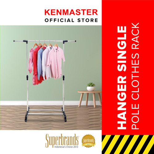 Hanger Single Pole Clothes Rack 5804 - Gantungan Baju