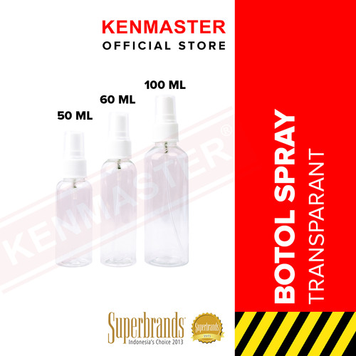 Botol Spray Refill Plastik - Botol Isi Ulang Parfum 50ml