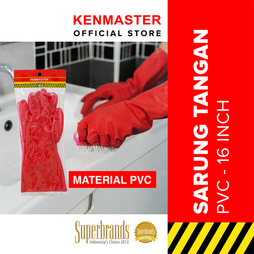 Kenmaster Sarung tangan PVC 16” (1 PSG)