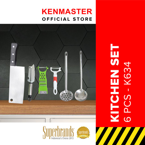 Kitchen Suit Peralatan Dapur Set 6 Pcs / Set K634