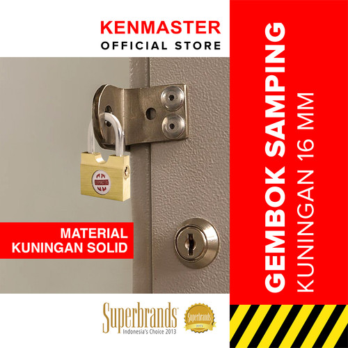 Kenmaster Gembok Samping 16mm