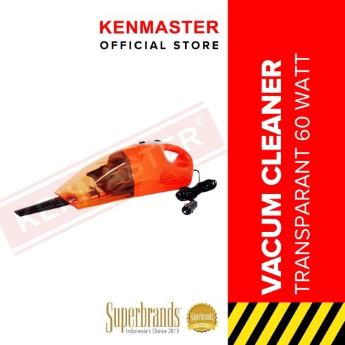 Kenmaster Vacum Cleaner Transparant KM-002 60 W Penghisap Debu