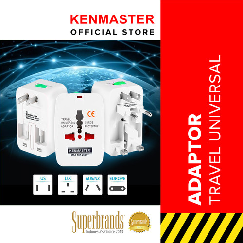 Kenmaster Travel Universal Adaptor KM-201