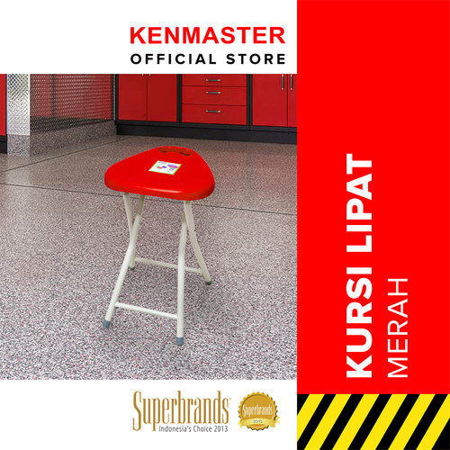 Kenmaster Kursi Lipat Merah