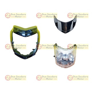 Paket Bundling Lampu Depan Cover Visor Set Viar Karya 150 200 300 cc