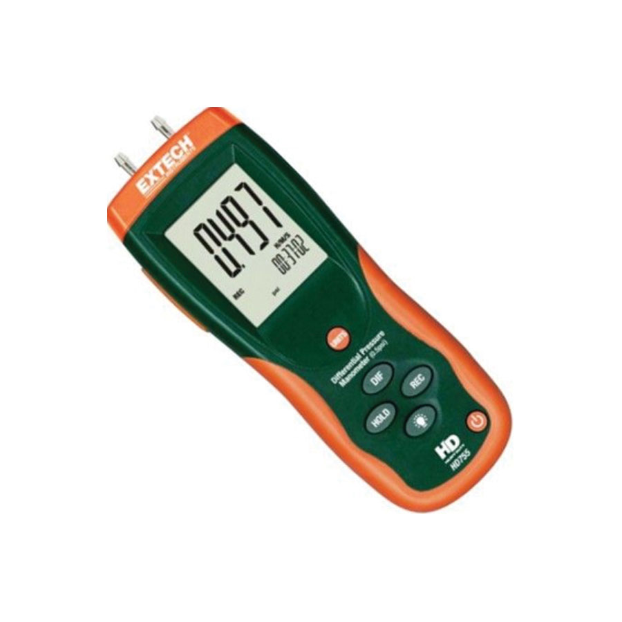 EXTECH MANOMETER PRESSURE 0.5PSI HD755