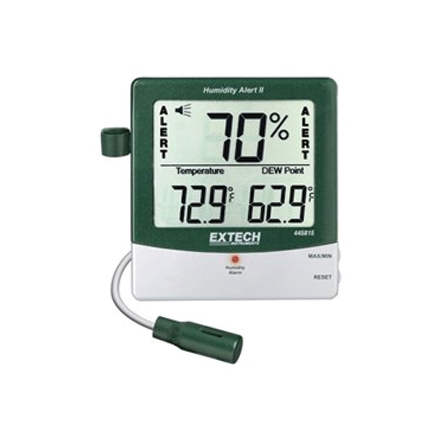 EXTECH HYGRO THERMOMETER RH ALERT 445815-NIST