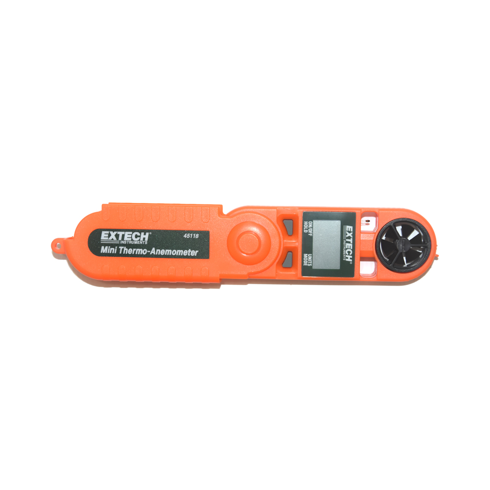 EXTECH THERMO ANEMOMETER 18 TO 50C MINI 45118