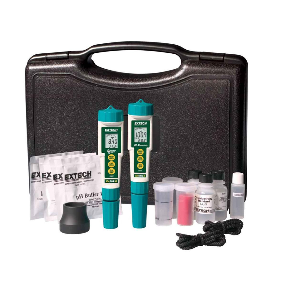 EXTECH DO/PH/CONDUCTIVITY KIT EXSTIK II DO610