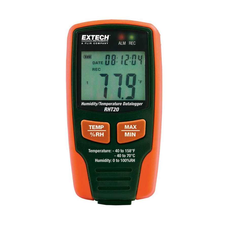 EXTECH HUMIDITY/TEMPERATURE RHT20 W/BATTERY