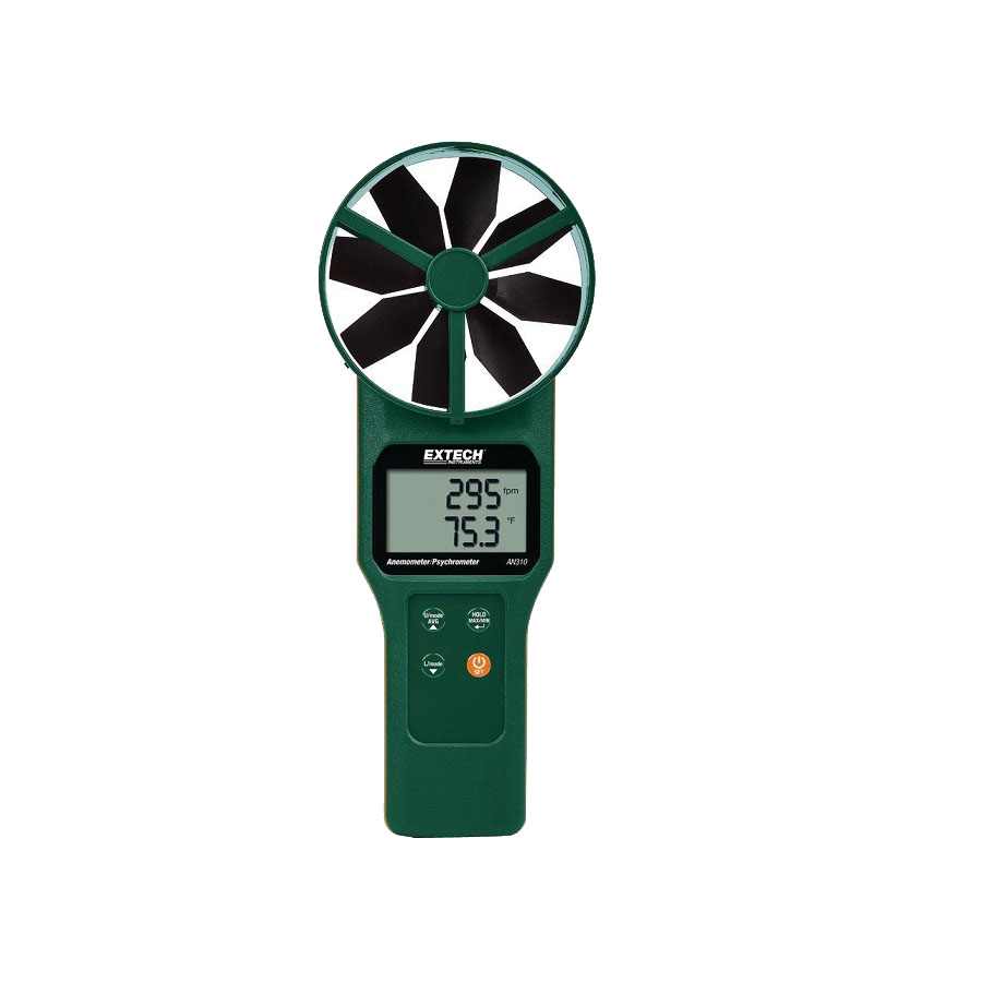 EXTECH THERMO-ANEMOMETER CFM/CMM/PSYCHRO AN310