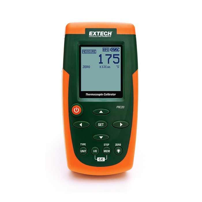 EXTECH THERMOMECOUPLE CALIBRATOR PRC20-NIST