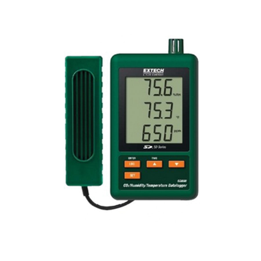 EXTECH CO2/RH/TEMPERATURE DATALOGGER SD800