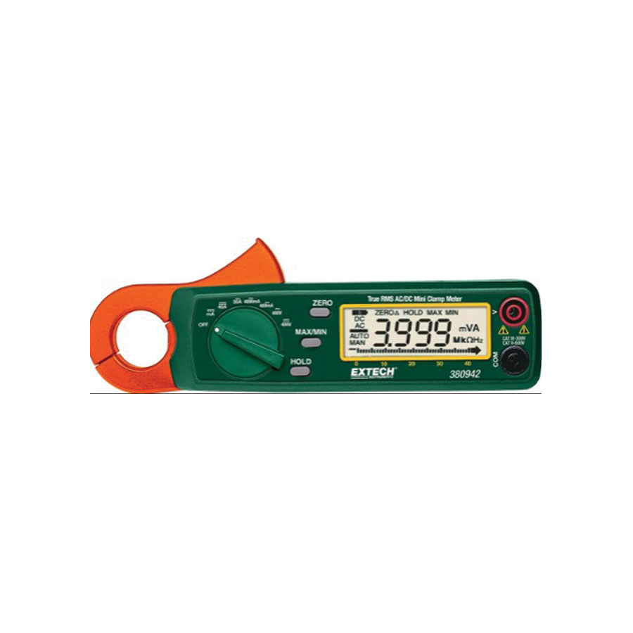 EXTECH CLAMP METER MINI 30A AC/DC 380942