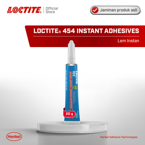 Henkel LOCTITE 454 Instant Adhesive Gel Lem Instan Super Glue 20 gr