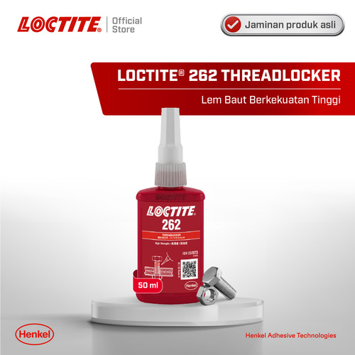 Henkel LOCTITE 262 Threadlocker Lem Baut 50 ml