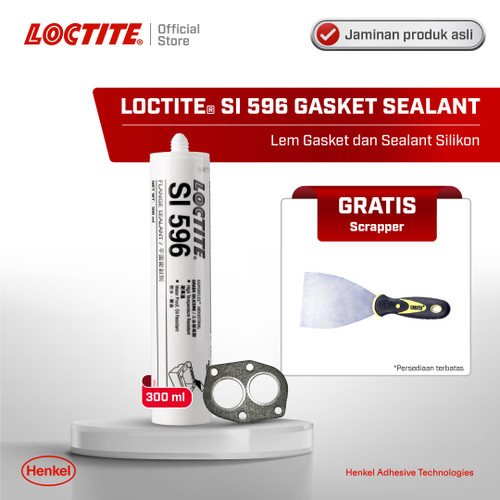 Henkel LOCTITE SI 596 Gasket Sealant Lem Paking/Gasket 300 ml