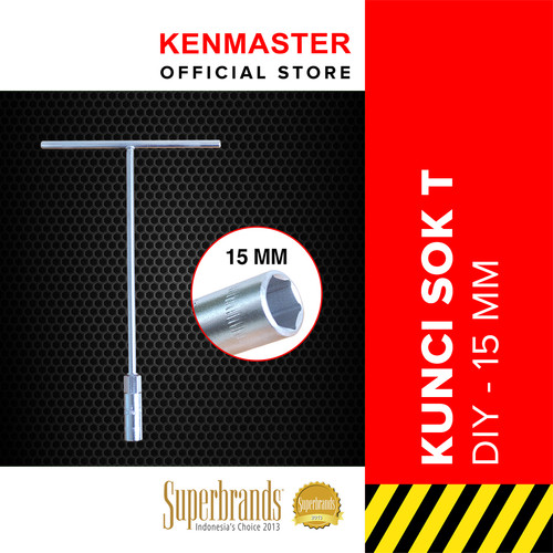 Kenmaster Kunci Sok T DIY 15 MM - KCSO092