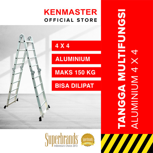 Kenmaster Tangga Lipat Serbaguna 4 X 4 KM-404 - TNGG006 / MULTIPURPOSE