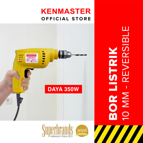 Kenmaster Bor Impact 10MM KM-603R Electric Drill REVERSIBLE