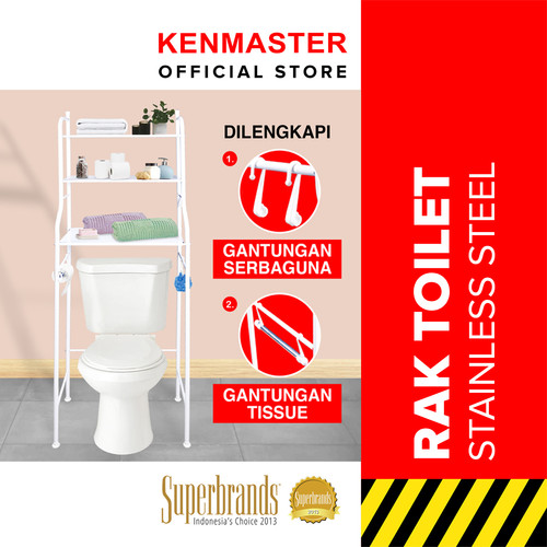 Rak Kamar Mandi TW-101 / Rak Toilet Organizer WC - RAK045