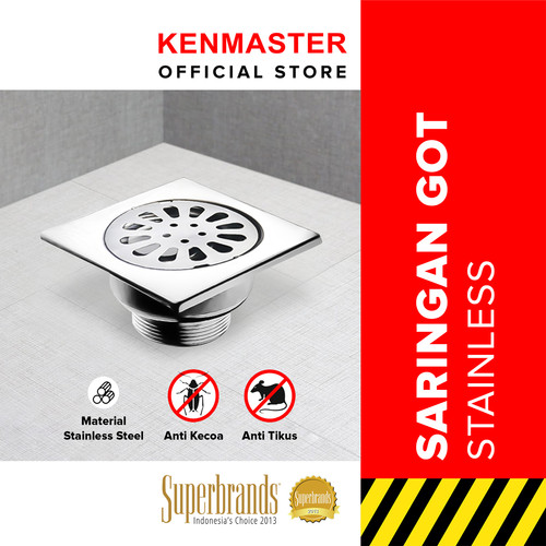 Kenmaster Saringan Got Stainless - 1 Pcs