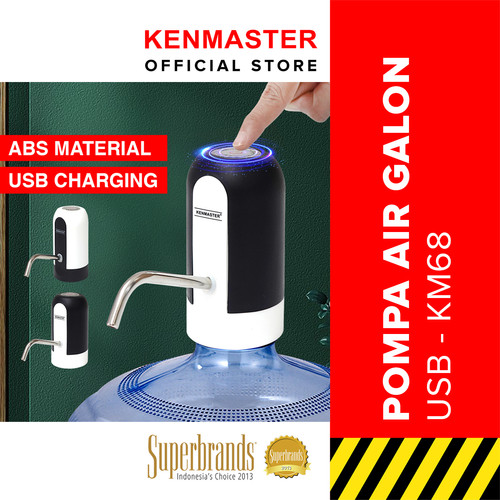 Pompa Air Galon Elektrik / Dispenser Air Minum USB KM-68 Kenmaster