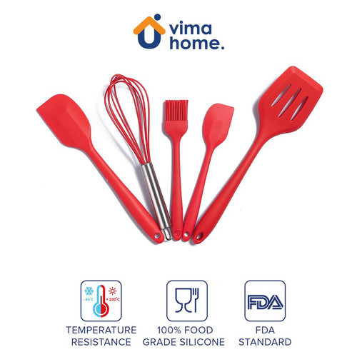 Vima Home Silicone Spatula Baking Set