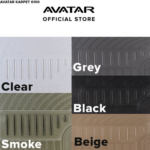 Avatar Karpet 6100 - 4 Pcs - Tersedia 5 Pilihan Warna