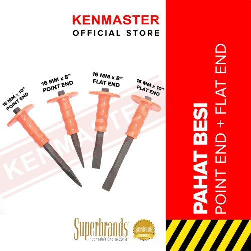 Kenmaster Pahat Besi 10 inchi diameter 16 mm - Point