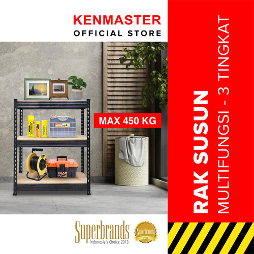 Kenmaster Rak 3 Susun - Multiprps Serbaguna