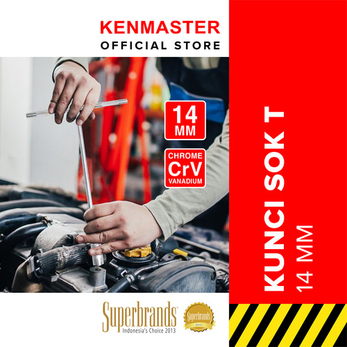 Kenmaster Kunci Sok T 14MM CRV