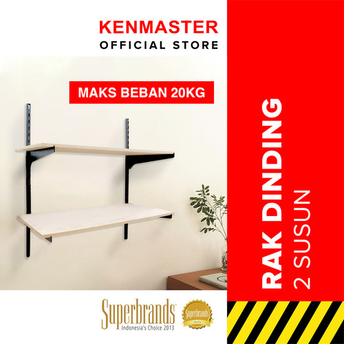 Kenmaster Rak Dinding 2 Susun