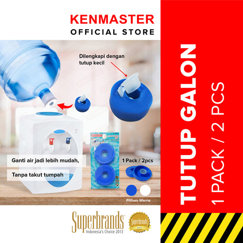 Kenmaster Tutup Galon 2 pack (isi 4 pcs)