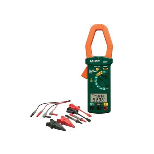 [EX0000239] EXTECH POWER CLAMP METER 1000A AC 380976-K