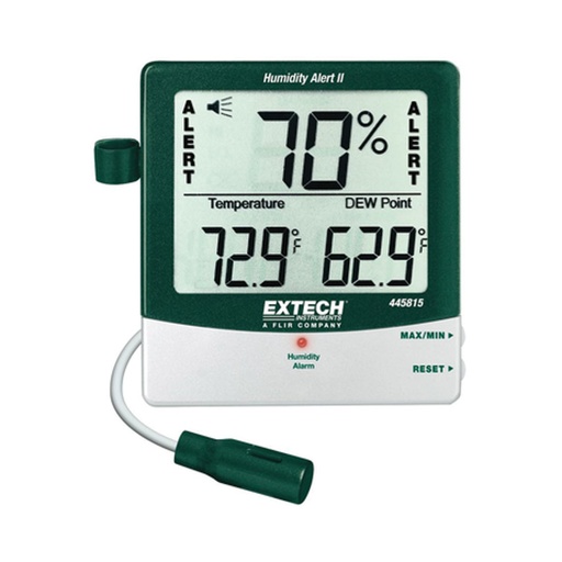 [EX0000024] EXTECH HYGRO THERMOMETER WITH RH ALERT 445815