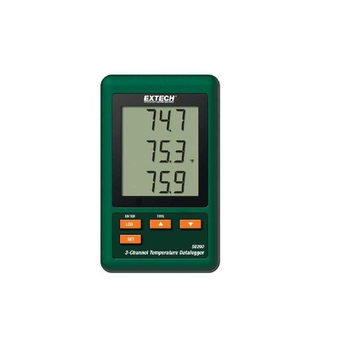 [10174273] EXTECH 3-CHANNNEL TEMPERATURE DATALOGGER SD200