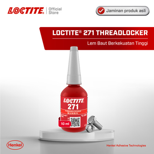 Henkel LOCTITE 271 THREADLOCKER Lem Baut 10 ml