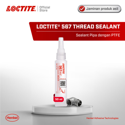 Henkel LOCTITE 567 THREAD SEALANT Seal Pipa Pencegah Kebocoran 50 ml