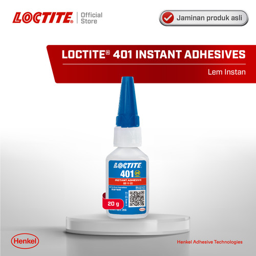 Henkel LOCTITE 401 Instant Adhesive Lem Instan Lem Super Glue 20 gr